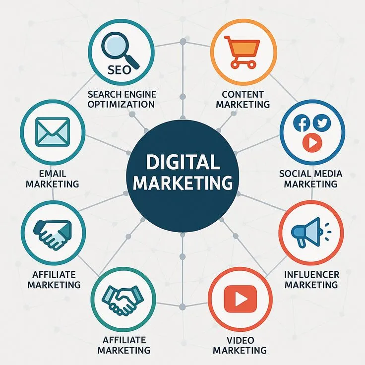 digital marketing types
